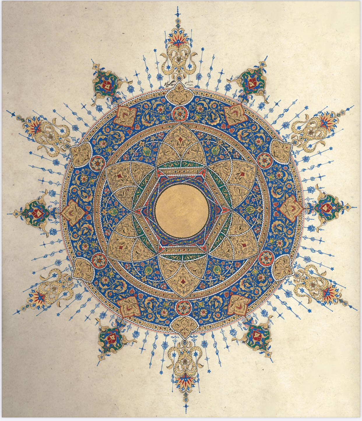 Illumination of sun