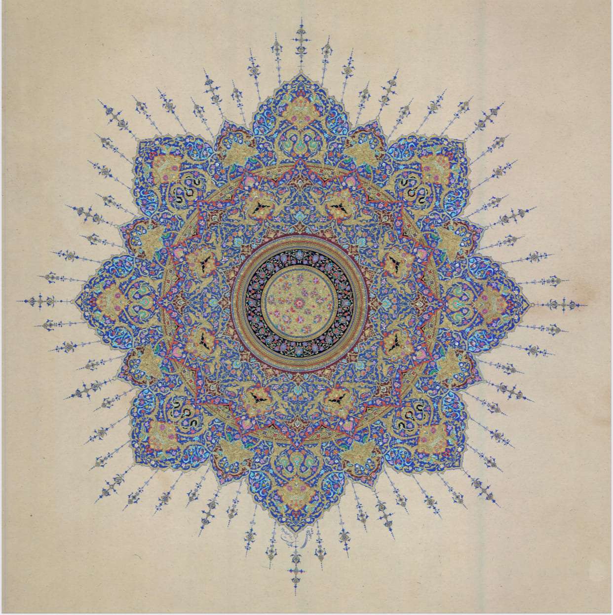 Illumination of sun